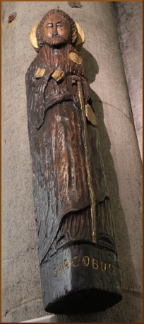 Statue saint Jacques de Harzé